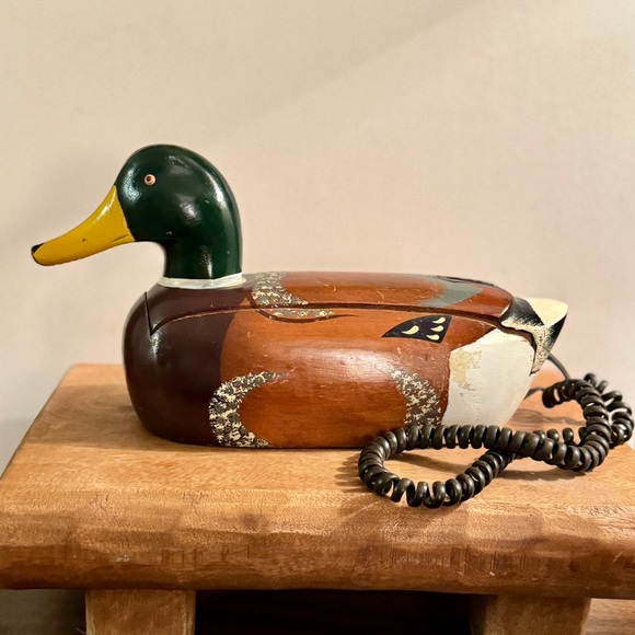 Vintage Wood Duck Phone ~ Jersey Shore Phone - Picture 2 of 7